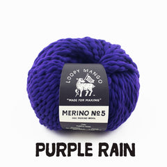 Loopy Mango-Merino No. 5-yarn-Purple Rain-gather here online