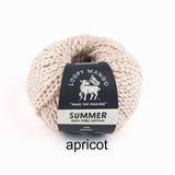 Loopy Mango-Summer-yarn-Apricot-gather here online