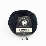 Loopy Mango-Summer-yarn-Black-gather here online