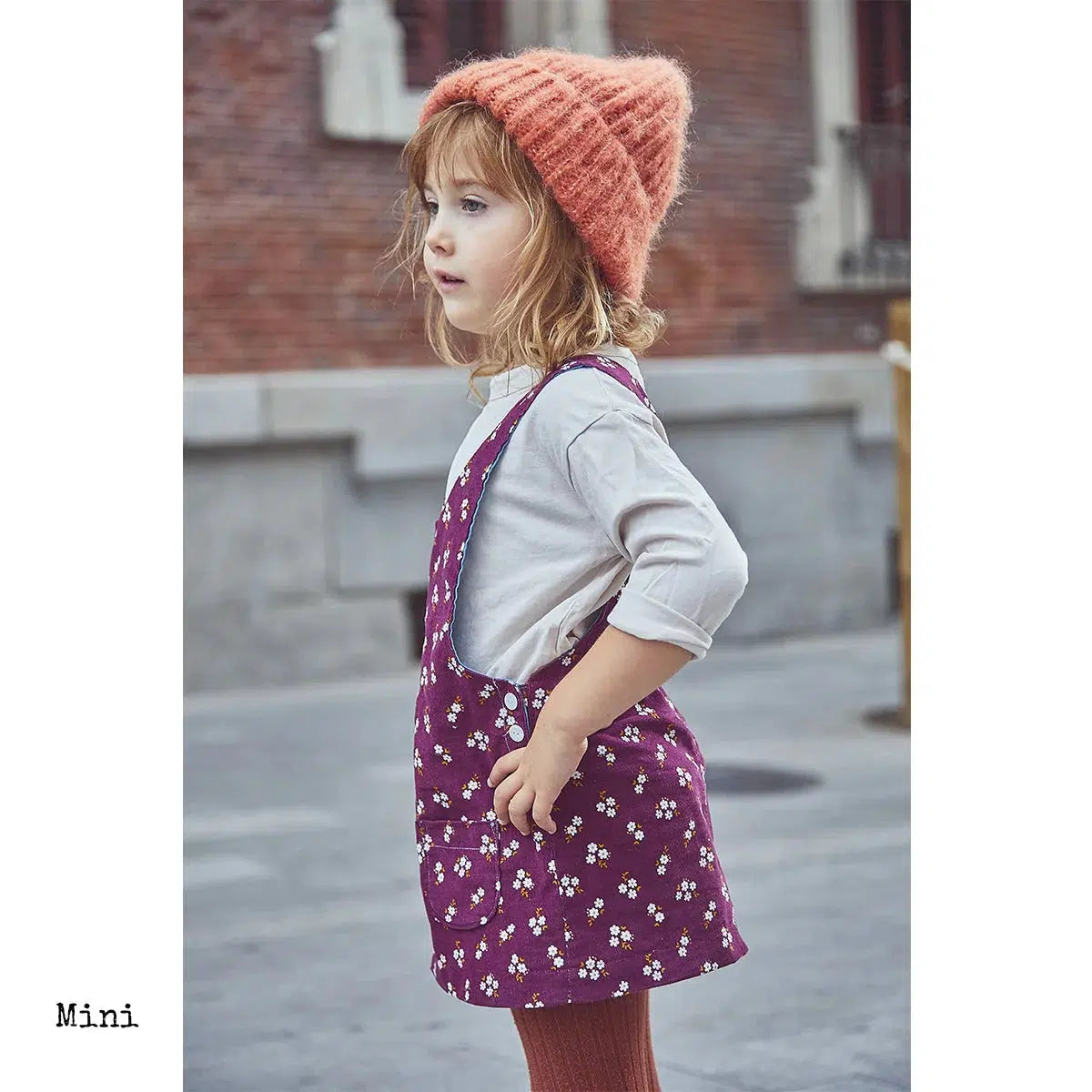 Ikatee-Toronto Pinafore Dress Pattern-sewing pattern - kids-gather here online