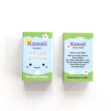 Marvling Bros-Kawaii Bunny Mini Cross Stitch Kit in a Matchbox-xstitch kit-gather here online