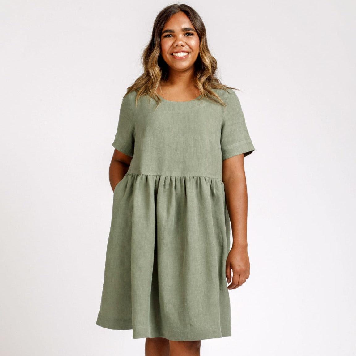 Megan Nielsen-Protea Capsule Wardrobe Pattern-sewing pattern-gather here online