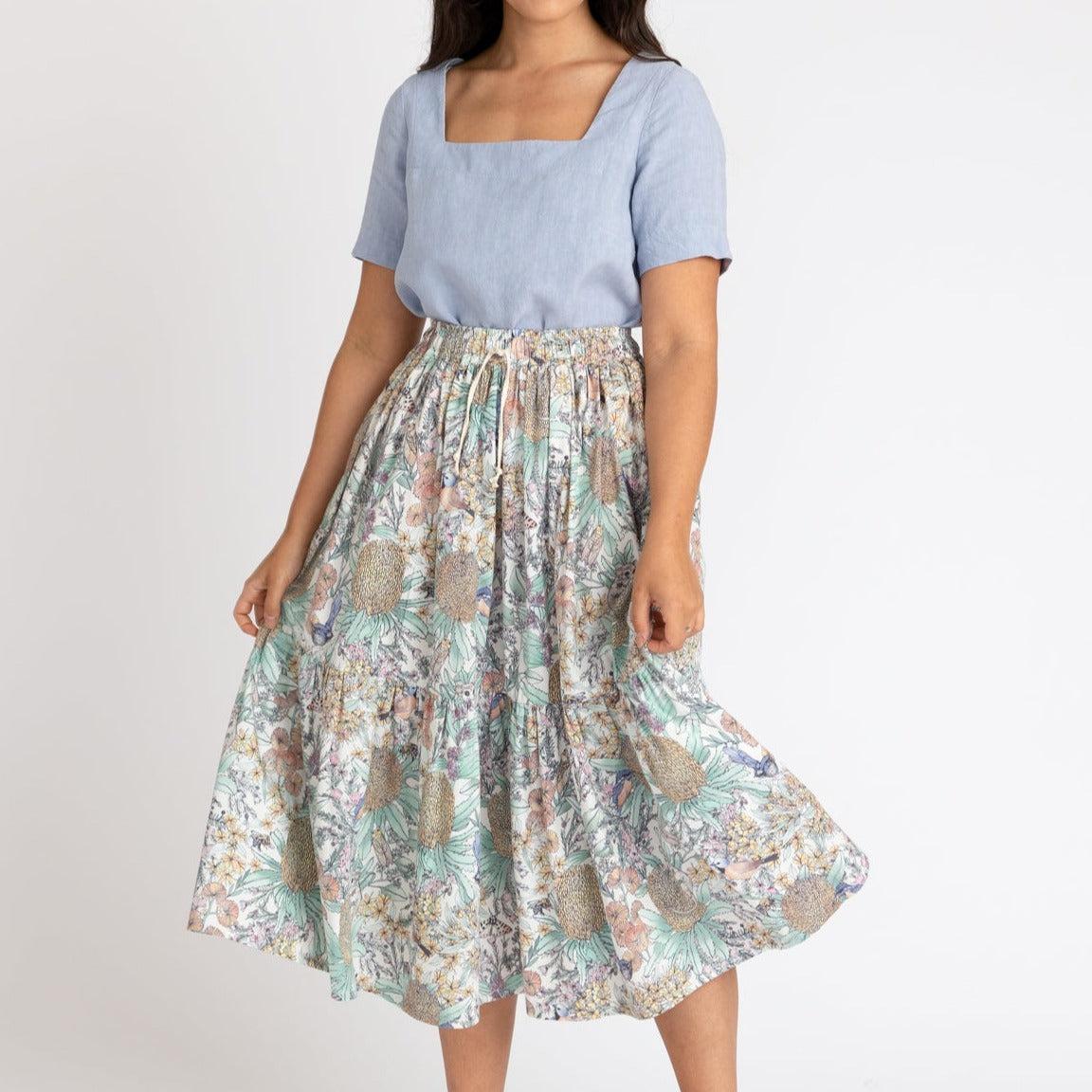 Megan Nielsen-Protea Capsule Wardrobe Pattern-sewing pattern-gather here online