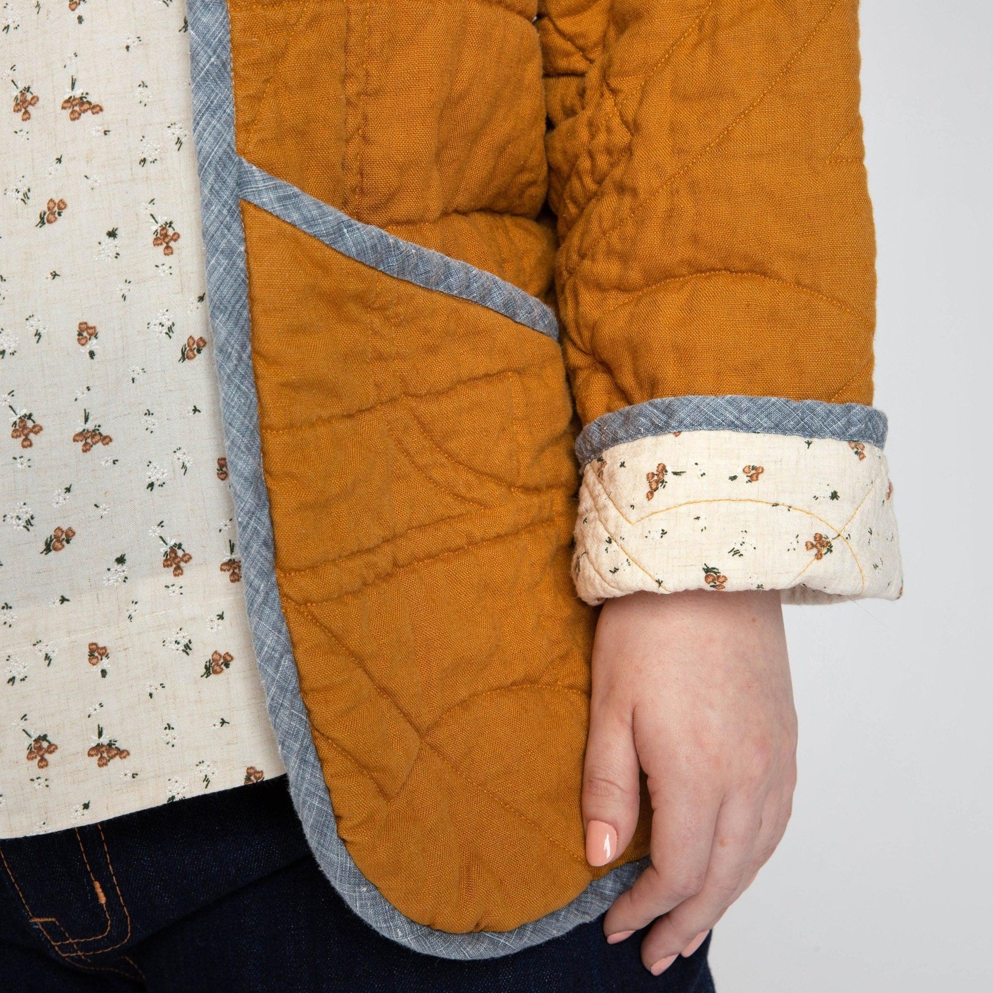 Megan Nielsen-Hovea Jacket & Coat Pattern-sewing pattern-gather here online