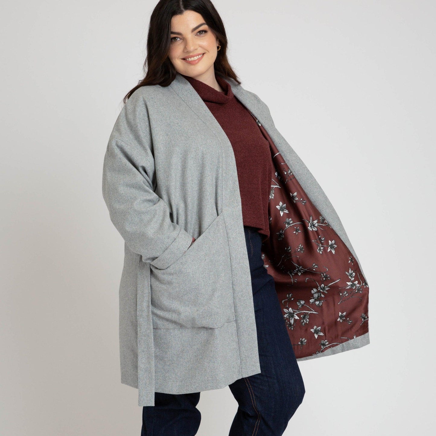 Megan Nielsen-Hovea Jacket & Coat Pattern-sewing pattern-gather here online