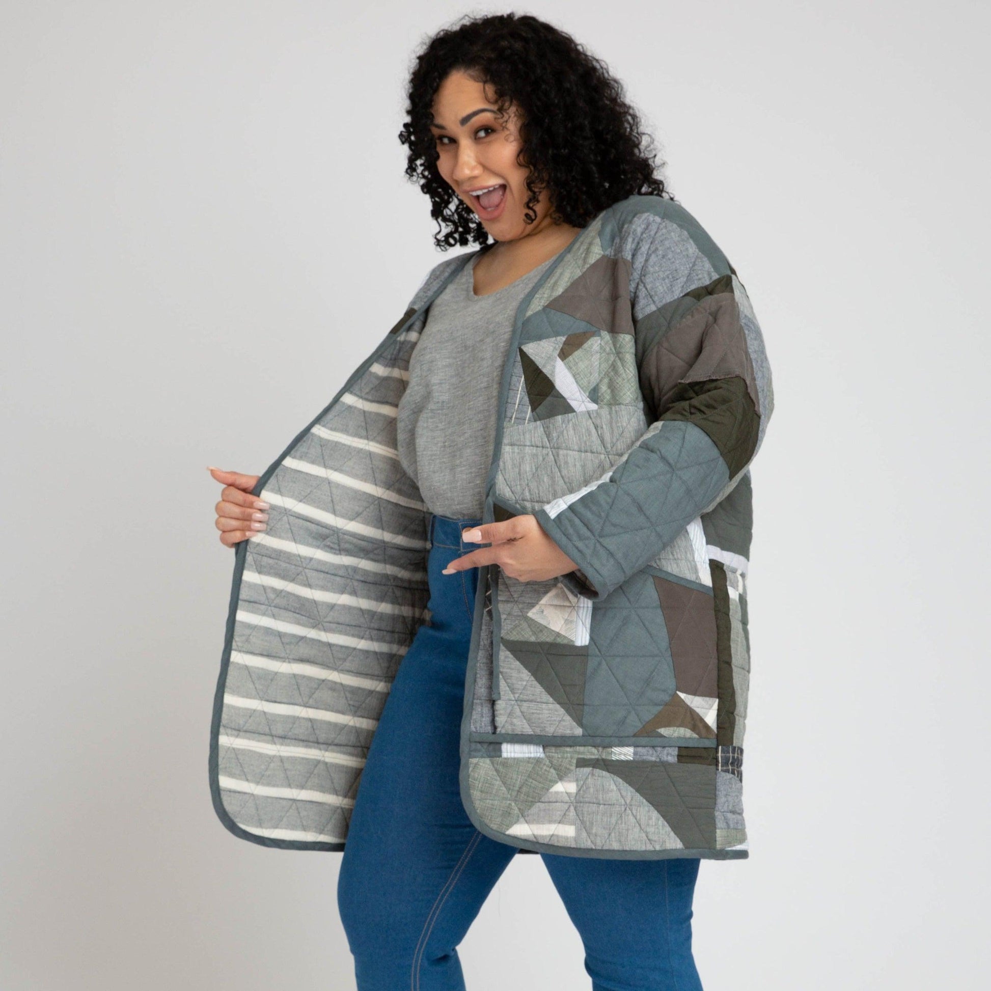 Megan Nielsen-Hovea Jacket & Coat Pattern-sewing pattern-gather here online