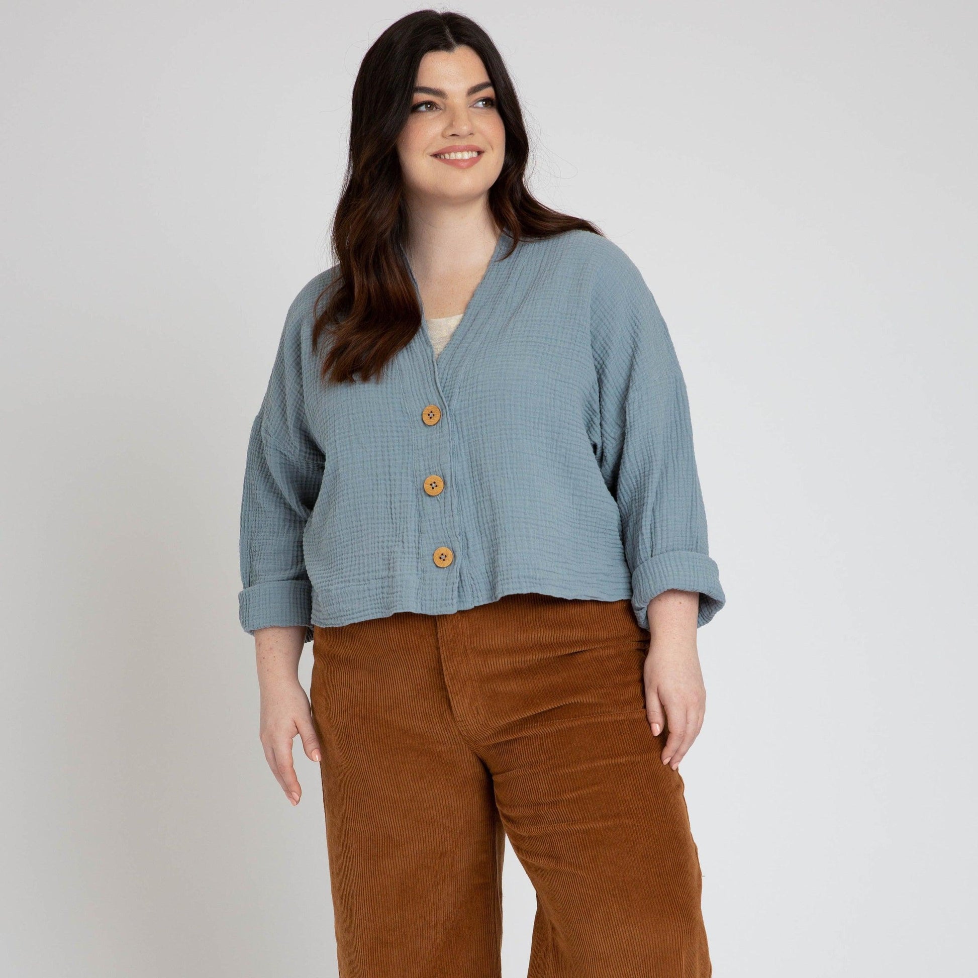 Megan Nielsen-Hovea Jacket & Coat Pattern-sewing pattern-gather here online