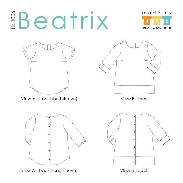 Made by rae-Beatrix Pattern-sewing pattern-gather here online