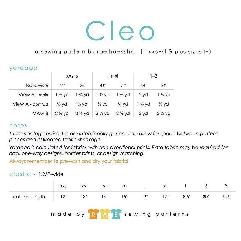 Made by rae-Cleo Skirt Pattern-sewing pattern-gather here online