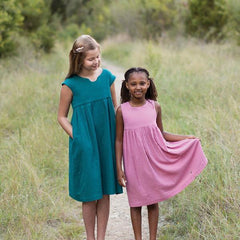 Made by rae-Geranium Dress Pattern 6-12-sewing pattern - kids-Default-gather here online
