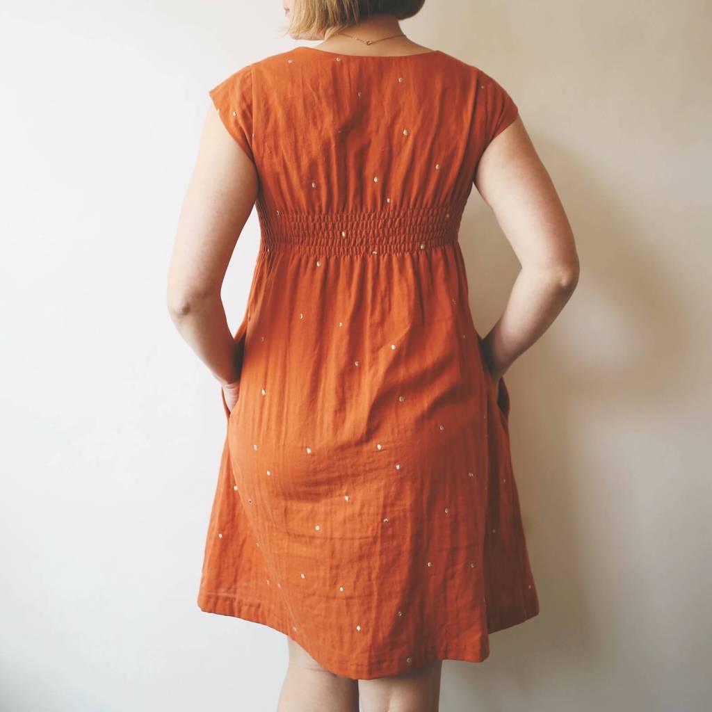 Made by rae-Trillium Dress Pattern-sewing pattern-gather here online