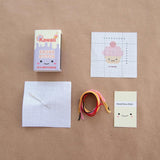 Marvling Bros-Kawaii Cupcake Mini Cross Stitch Kit in a Matchbox-xstitch kit-gather here online