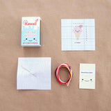 Marvling Bros-Kawaii Ice Cream Mini Cross Stitch Kit in a Matchbox-xstitch kit-gather here online
