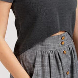 Megan Nielsen-Briar Sweater & T-Shirt Pattern-sewing pattern-Default-gather here online