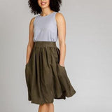 Megan Nielsen-Brumby Skirt Pattern-sewing pattern-Default-gather here online