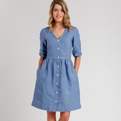 Megan Nielsen-Darling Ranges Dress Pattern-sewing pattern-Default-gather here online