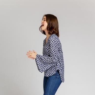 Megan Nielsen-Dove Blouse Pattern-sewing pattern-gather here online