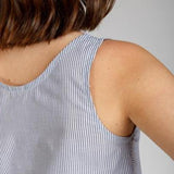 Megan Nielsen-Eucalypt Tank Top & Dress Pattern-sewing pattern-gather here online