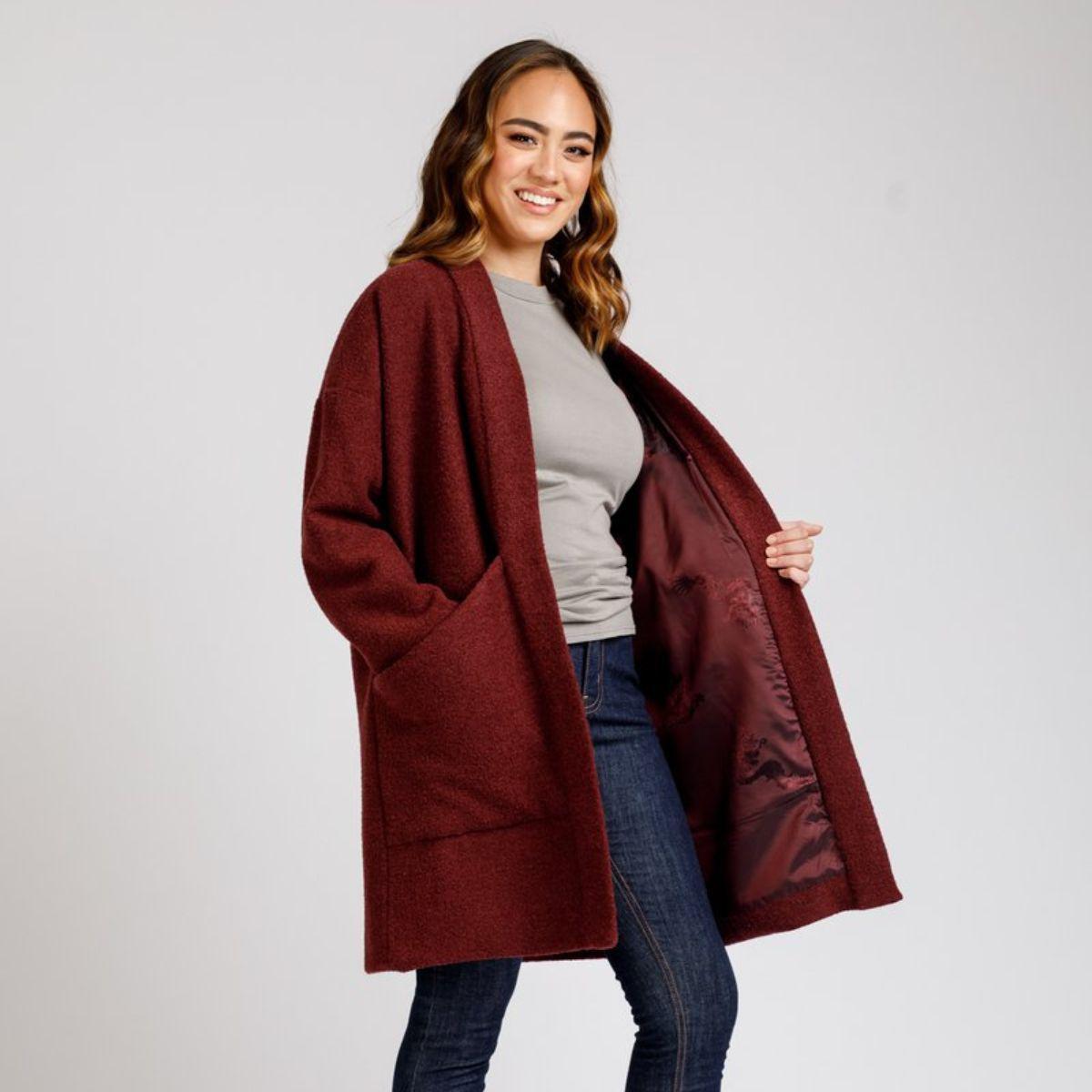 Megan Nielsen-Hovea Jacket & Coat Pattern-sewing pattern-gather here online