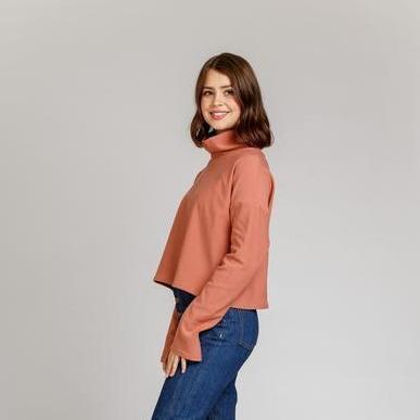 Megan Nielsen-Jarrah Sweater pattern-sewing pattern-Default-gather here online