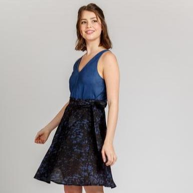 Megan Nielsen-Wattle Skirt Pattern-sewing pattern-Default-gather here online