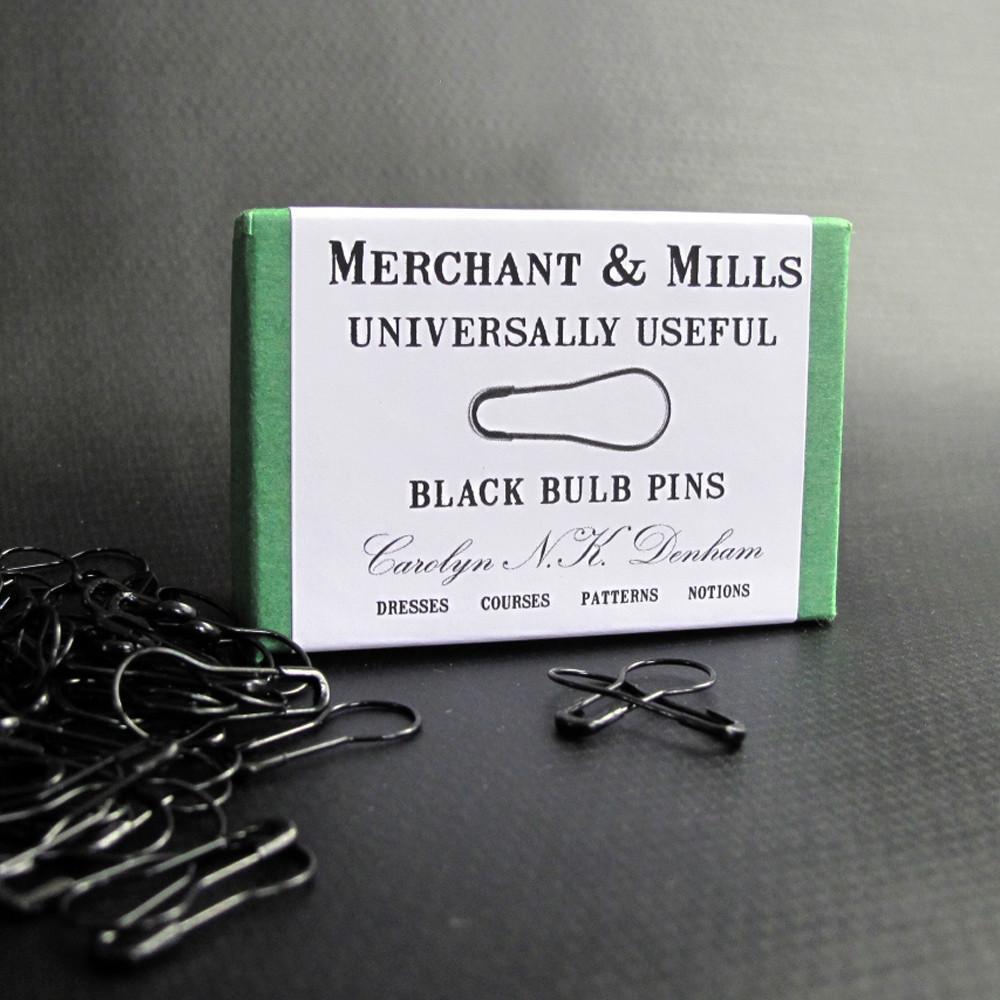 Merchant & Mills - Black Bulb Pins - Default - gatherhereonline.com