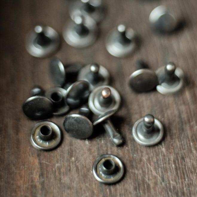 Merchant & Mills - Rivets, 20 pack of 9mm Brass, Merchant & Mills - Default - gatherhereonline.com