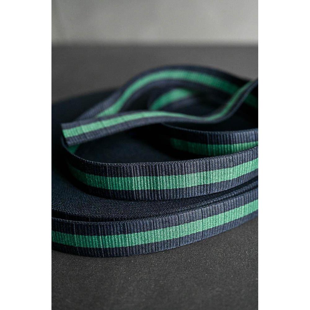 Merchant & Mills - Claremont Navy/Green Webbing - - gatherhereonline.com