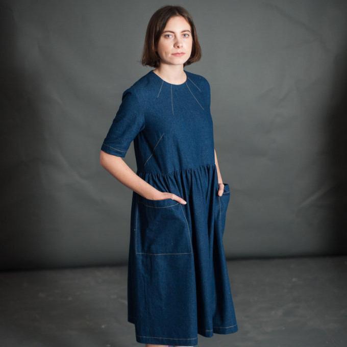 Merchant & Mills - Ellis & Hattie Dress pattern - Default - gatherhereonline.com