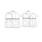 Merchant & Mills - Ellis & Hattie Dress pattern - Default - gatherhereonline.com
