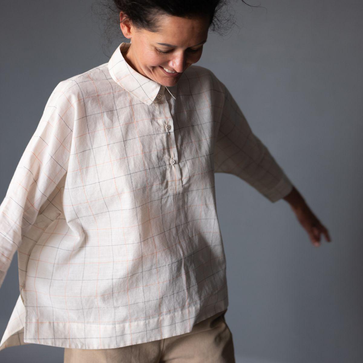 Merchant & Mills-Ellsworth Shirt Pattern-sewing pattern-6-18-gather here online