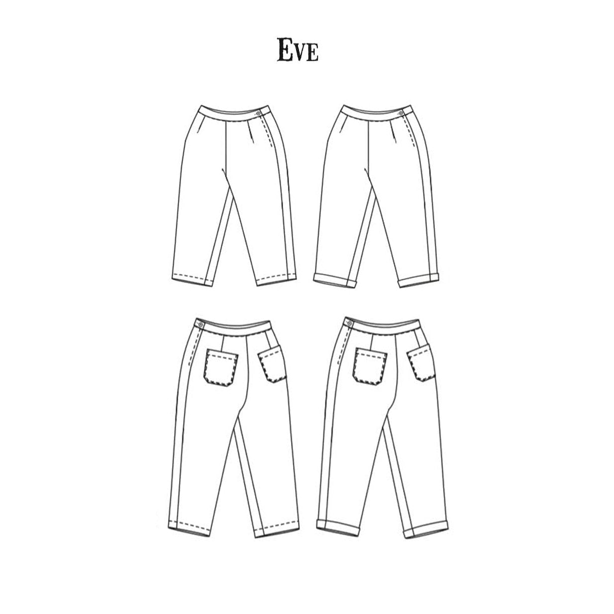 Merchant & Mills-Eve Trousers Pattern-sewing pattern-gather here online