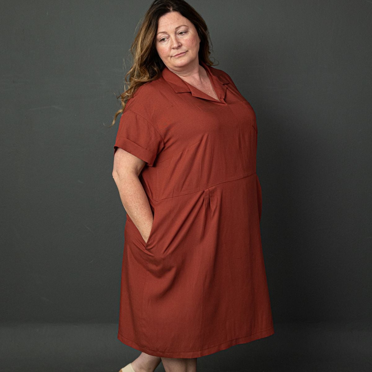 Merchant & Mills-Factory Dress Pattern-sewing pattern-gather here online