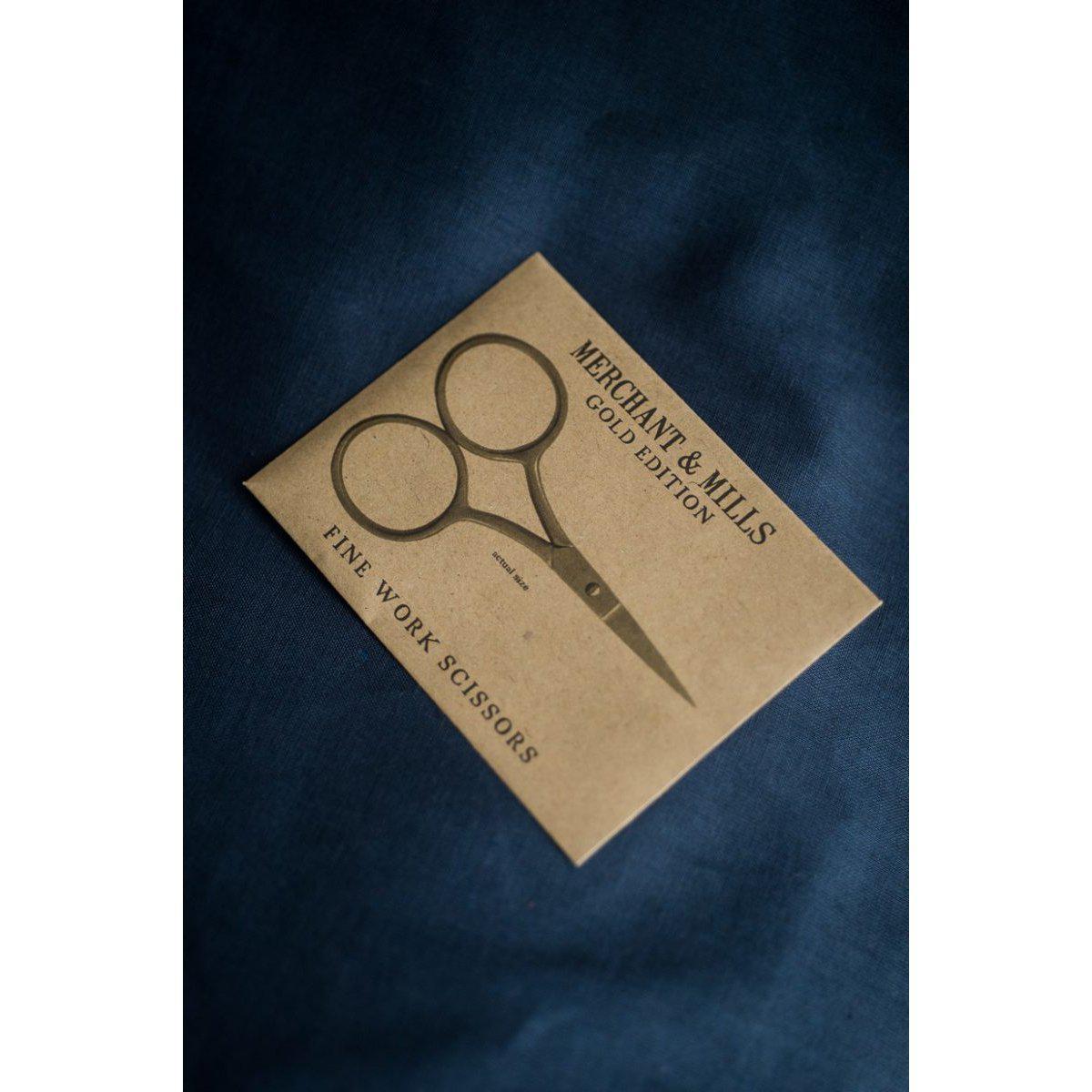 Merchant & Mills - Fine Work Gold Scissors - Default - gatherhereonline.com