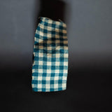 Merchant & Mills-Frankie Blue Laundered Linen Check-fabric-gather here online