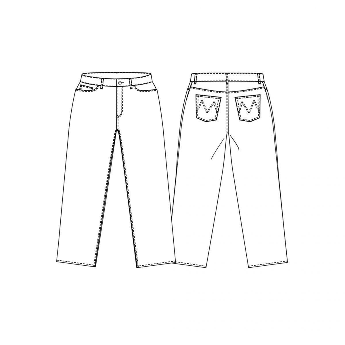 Merchant & Mills-Heroine Jeans Pattern-sewing pattern-Default-gather here online