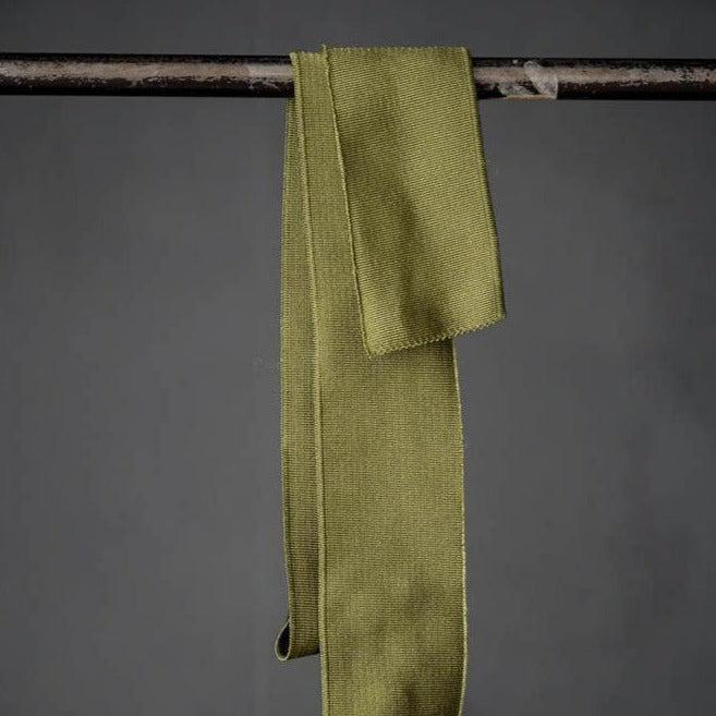 Merchant & Mills - Lux Metallic Rib - Olive - gatherhereonline.com