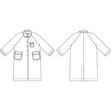 Merchant & Mills-September Coat Pattern-sewing pattern-gather here online