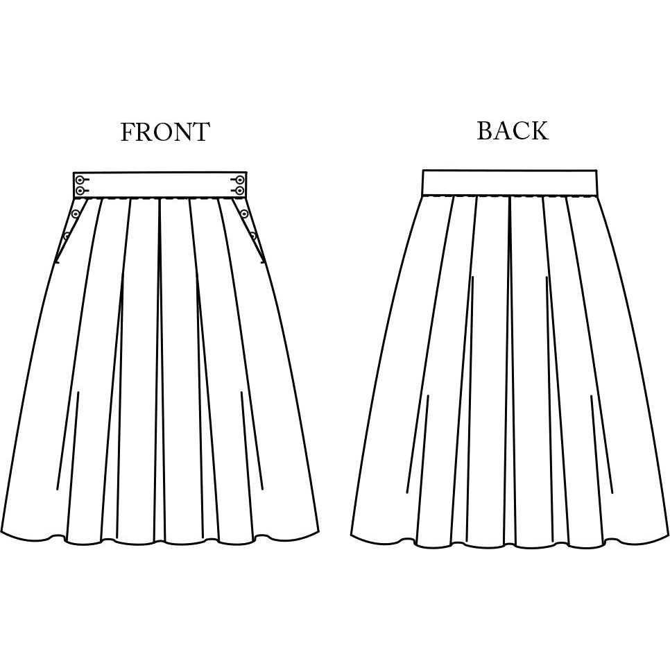 Merchant & Mills-Shepherd Skirt Pattern-sewing pattern-gather here online