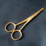 Merchant & Mills - Short Blade Gold Safety Scissors - Default - gatherhereonline.com