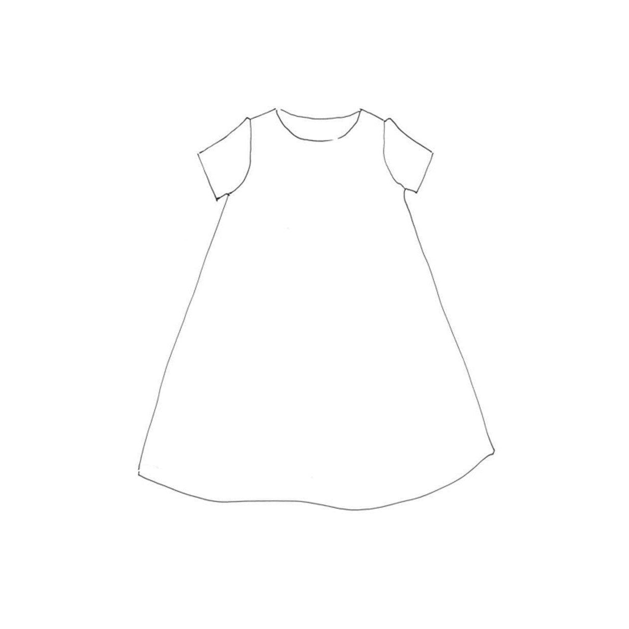 Merchant & Mills-Trapeze Dress pattern-sewing pattern-Default-gather here online