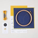 Miniature Rhino - Zodiac Embroidery Kit - Scorpio - gatherhereonline.com