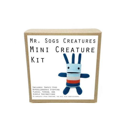 Mr. Sogs Creatures-Mini Creature Kit - Light Blue-sewing kit-gather here online