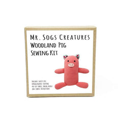 Mr. Sogs Creatures-Woodland Creature Sewing Kit - Pig-sewing kit-gather here online