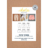 Ikatee-New York Trousers Pattern-sewing pattern - kids-gather here online