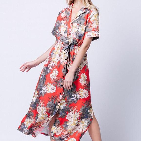 Reeta Midi Shirt Dress Pattern