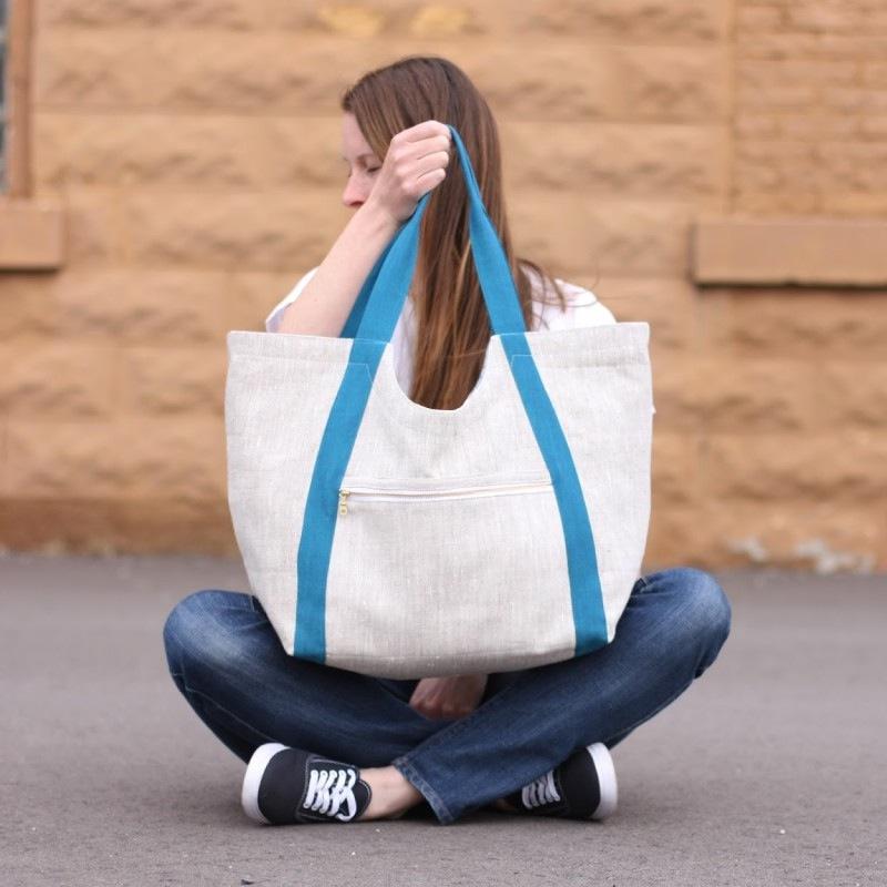 Noodlehead-Poolside Tote Pattern - Noodlehead-sewing pattern-gather here online