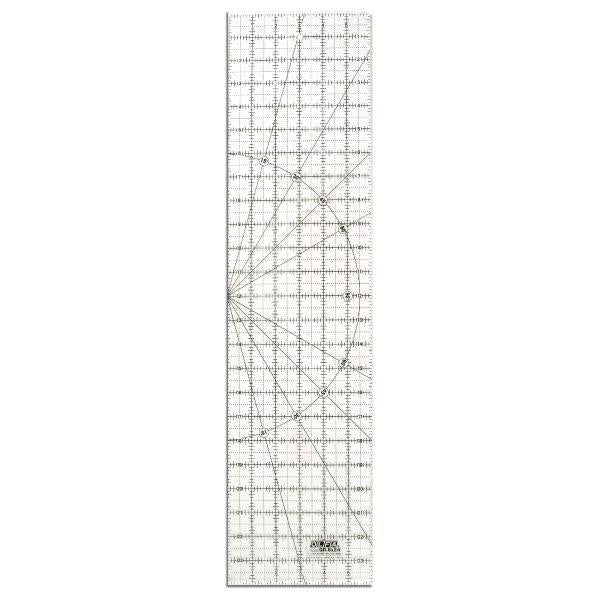 Olfa - Frosted Advantage 6" x 24" Quilting Ruler - - gatherhereonline.com