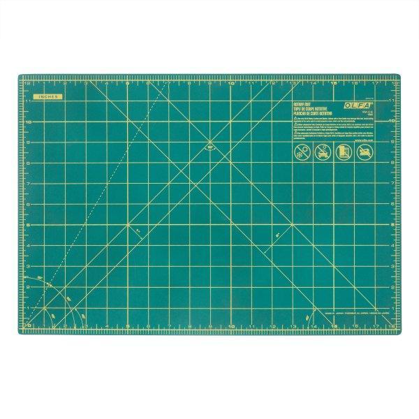 Olfa-Gridded Cutting Mat 12" x 18"-sewing notion-gather here online