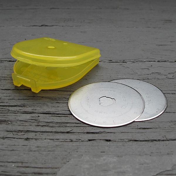 Olfa - Rotary Cutter Blades 45mm - 2 pack - Default - gatherhereonline.com